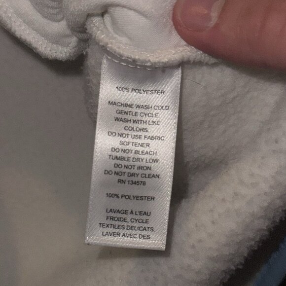 Vineyard Vines Mixed Media Sherpa Shirt 1/2 Snap Button Pullover Womens Small S - Picture 5 of 6